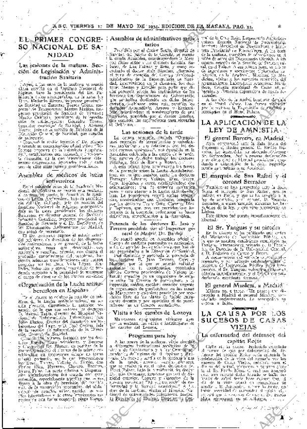 ABC MADRID 11-05-1934 página 31