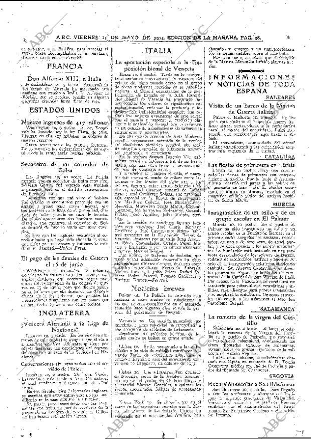 ABC MADRID 11-05-1934 página 38