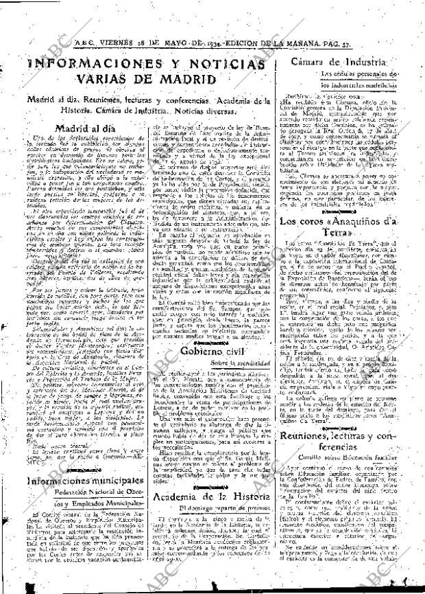 ABC MADRID 18-05-1934 página 37