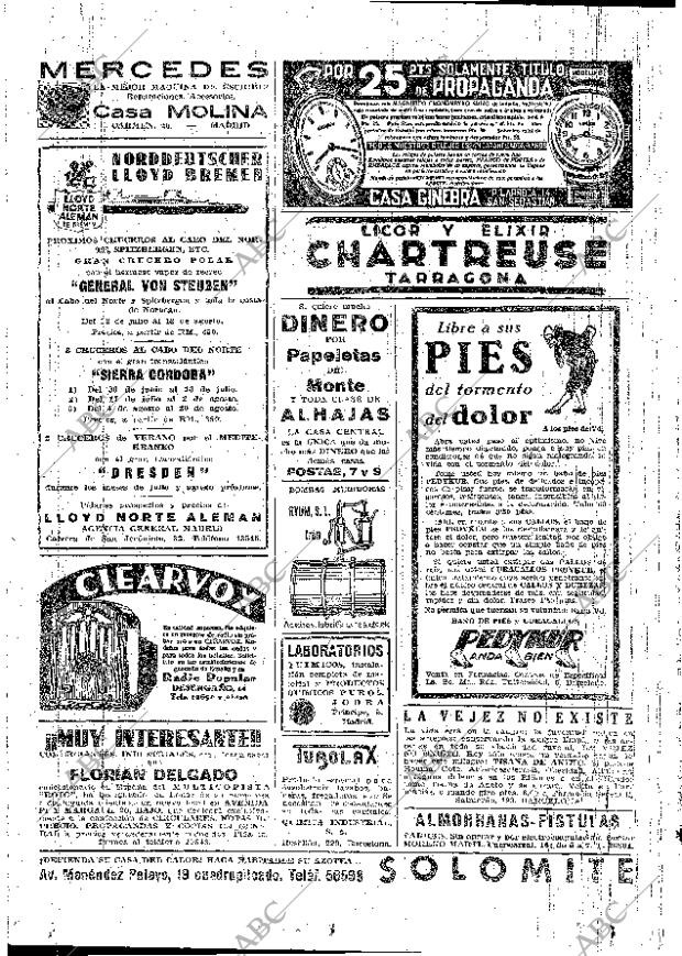 ABC MADRID 19-05-1934 página 2
