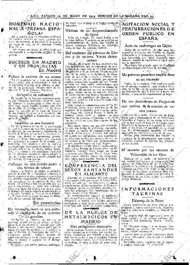 ABC MADRID 19-05-1934 página 35