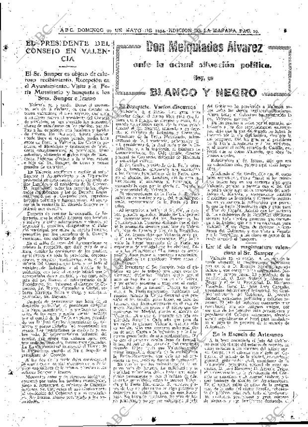 ABC MADRID 20-05-1934 página 21