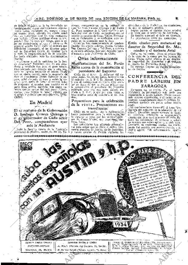 ABC MADRID 20-05-1934 página 26