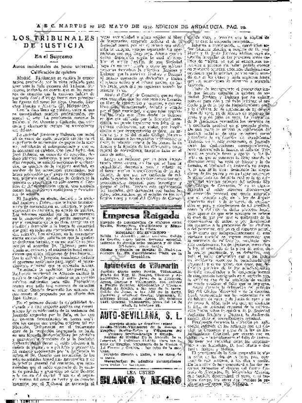 ABC SEVILLA 22-05-1934 página 20