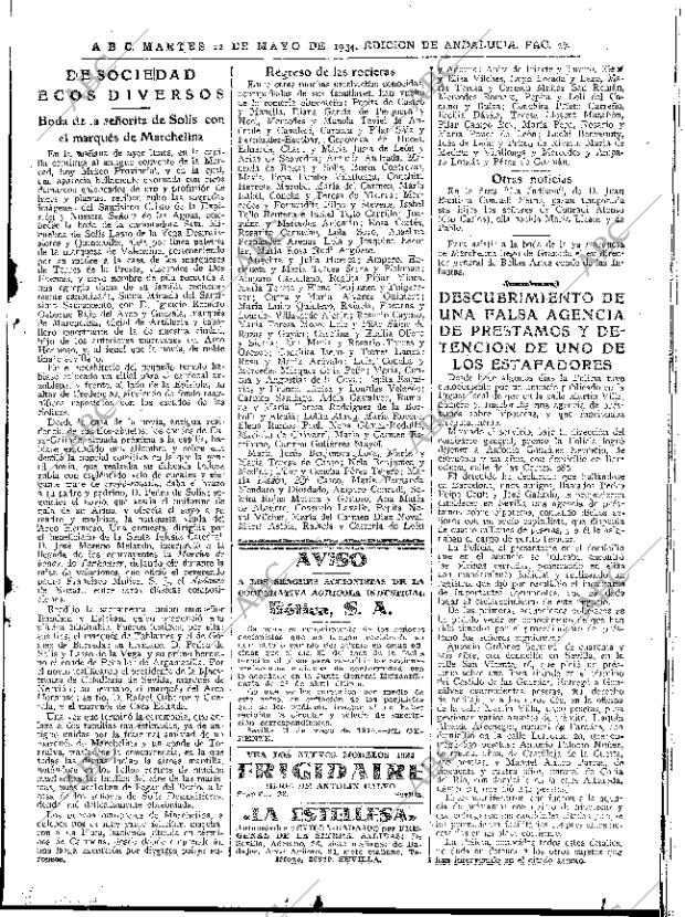 ABC SEVILLA 22-05-1934 página 27