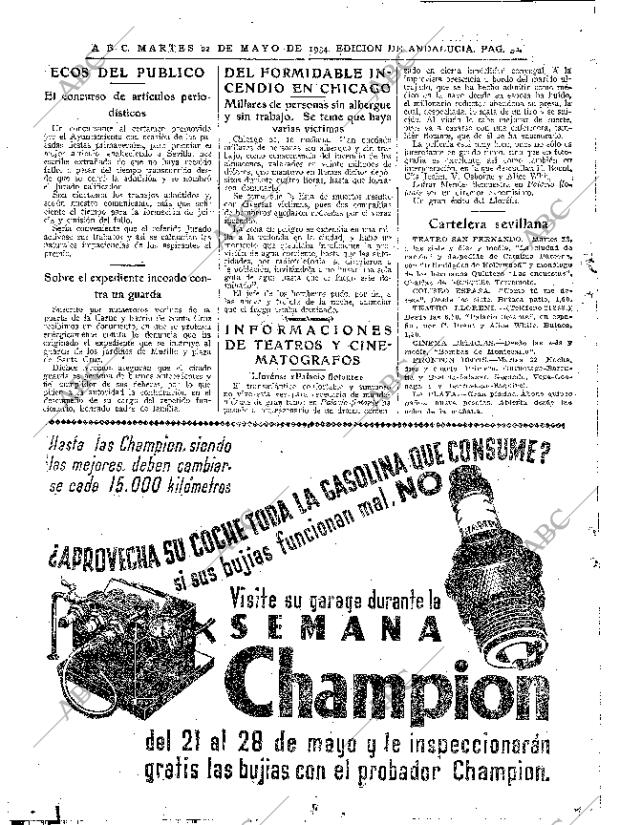 ABC SEVILLA 22-05-1934 página 38