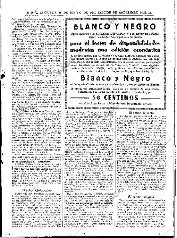 ABC SEVILLA 22-05-1934 página 41