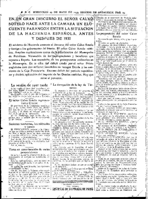 ABC SEVILLA 23-05-1934 página 19