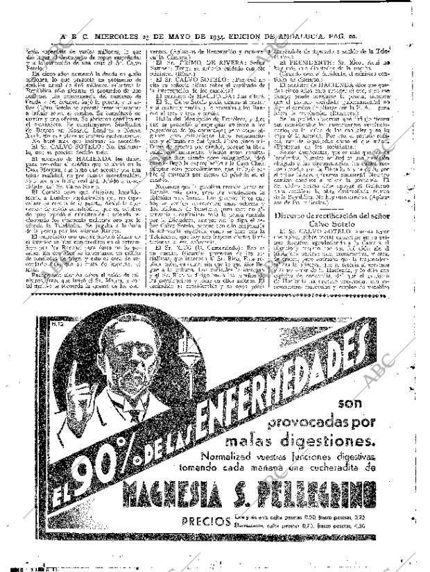 ABC SEVILLA 23-05-1934 página 20