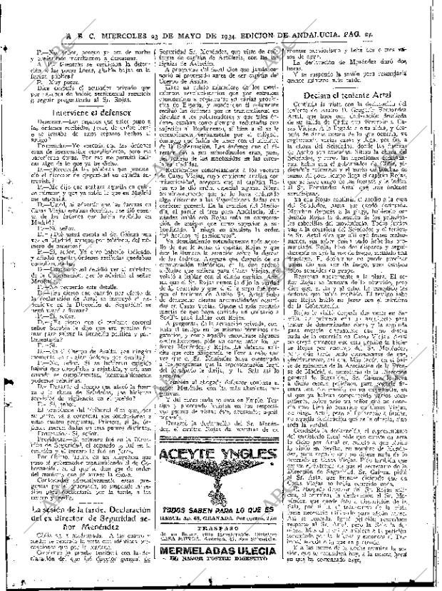 ABC SEVILLA 23-05-1934 página 27