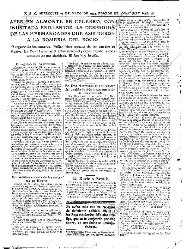 ABC SEVILLA 23-05-1934 página 28
