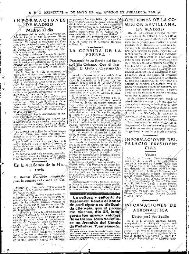 ABC SEVILLA 23-05-1934 página 31