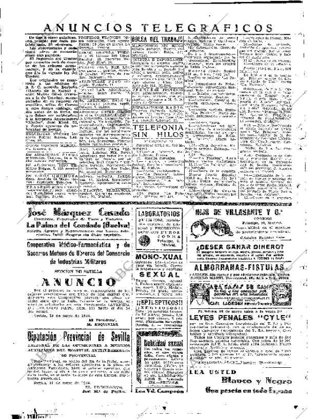 ABC SEVILLA 23-05-1934 página 38