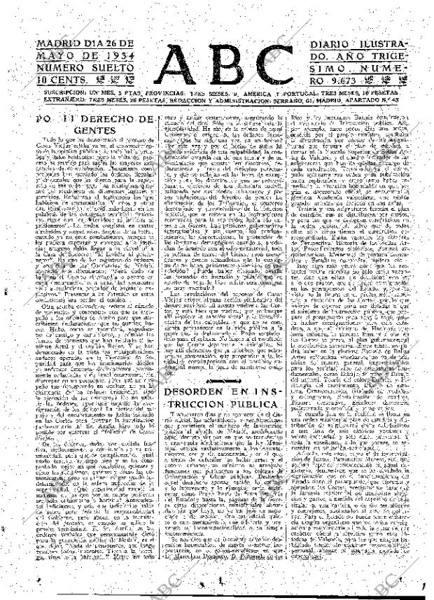 ABC MADRID 26-05-1934 página 15