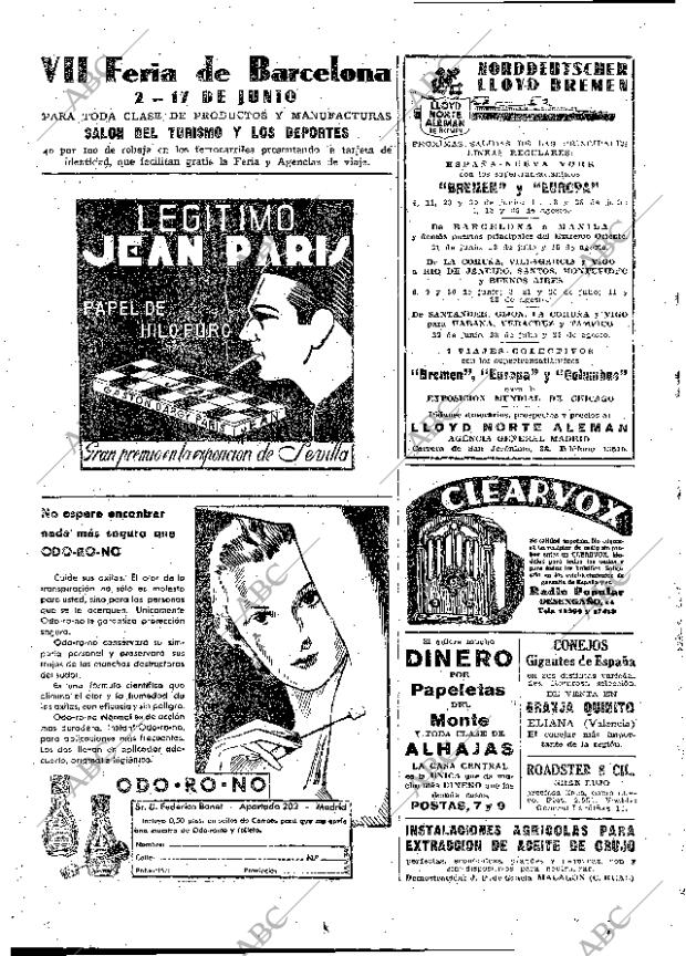 ABC MADRID 26-05-1934 página 2