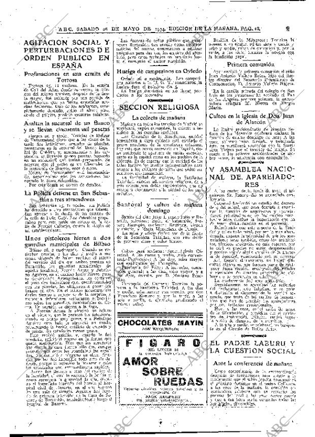 ABC MADRID 26-05-1934 página 28