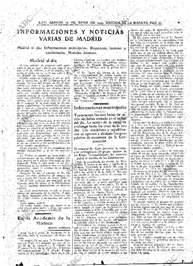 ABC MADRID 26-05-1934 página 37