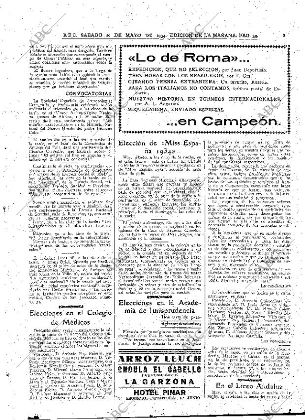 ABC MADRID 26-05-1934 página 39