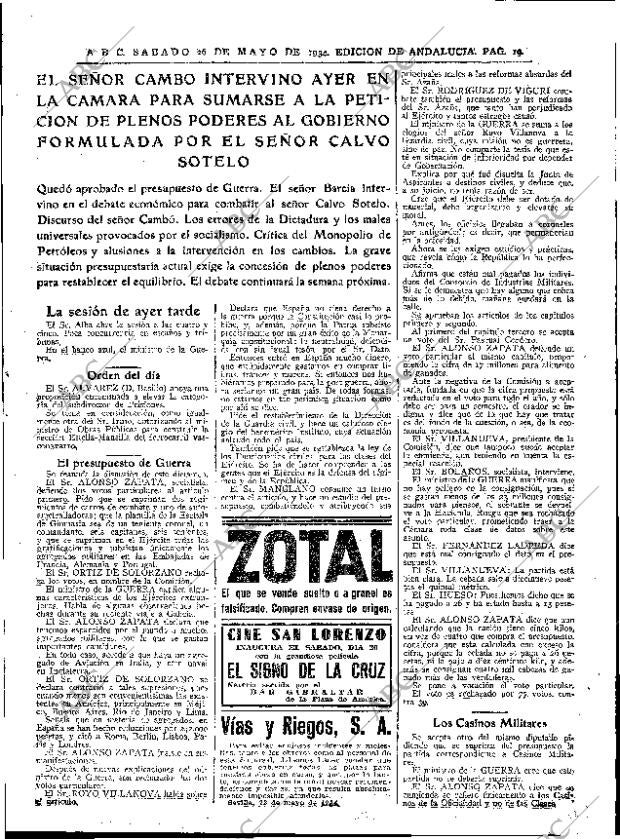 ABC SEVILLA 26-05-1934 página 19