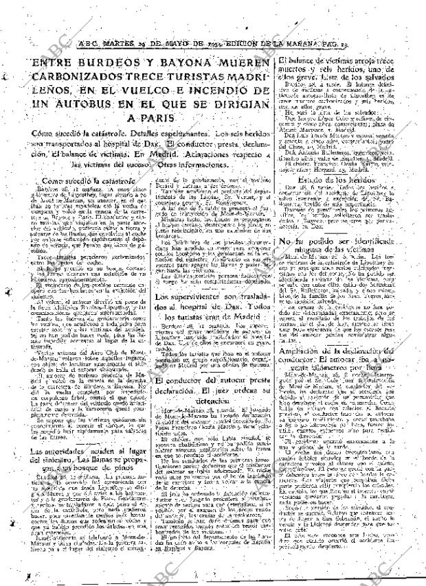 ABC MADRID 29-05-1934 página 23