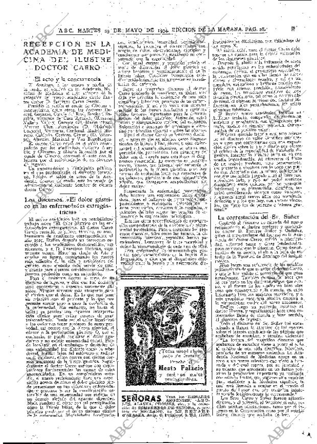 ABC MADRID 29-05-1934 página 28