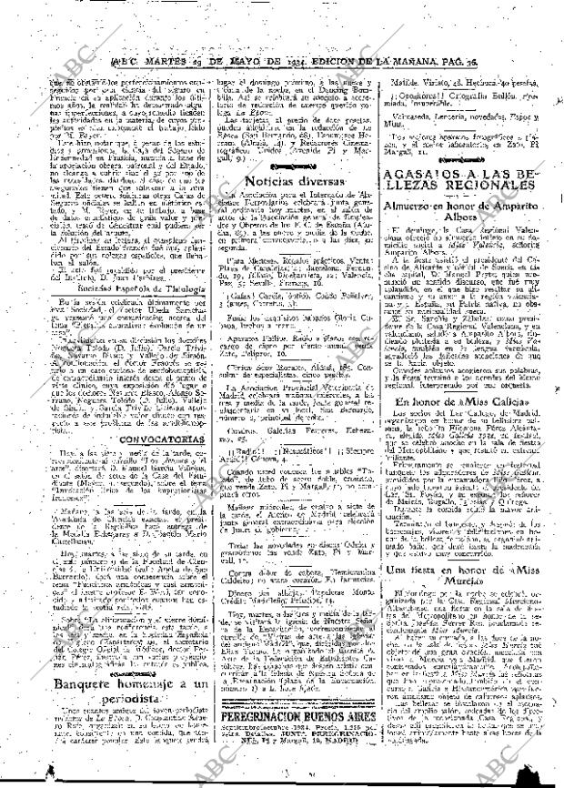 ABC MADRID 29-05-1934 página 36