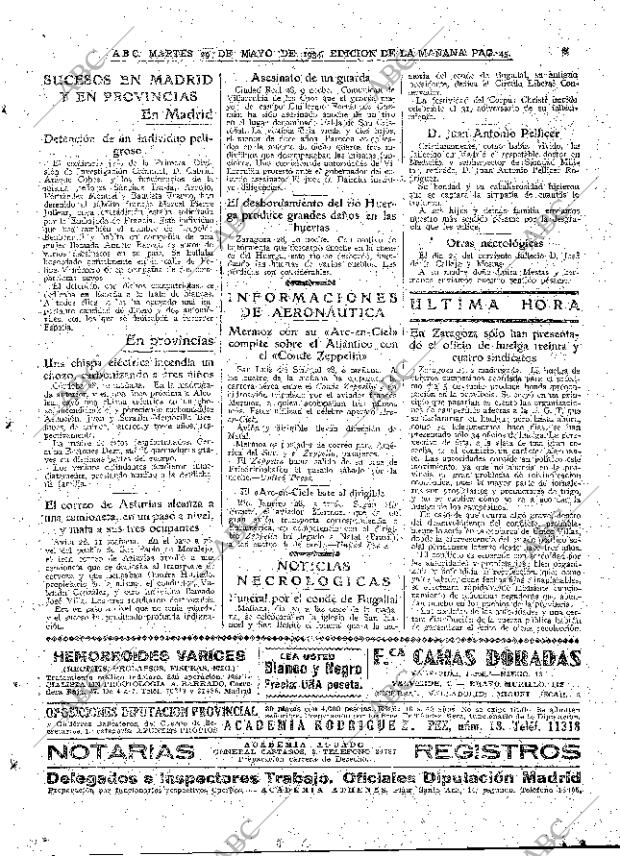 ABC MADRID 29-05-1934 página 45