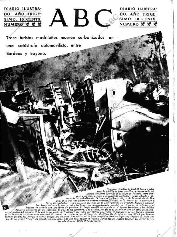 ABC MADRID 30-05-1934 página 1