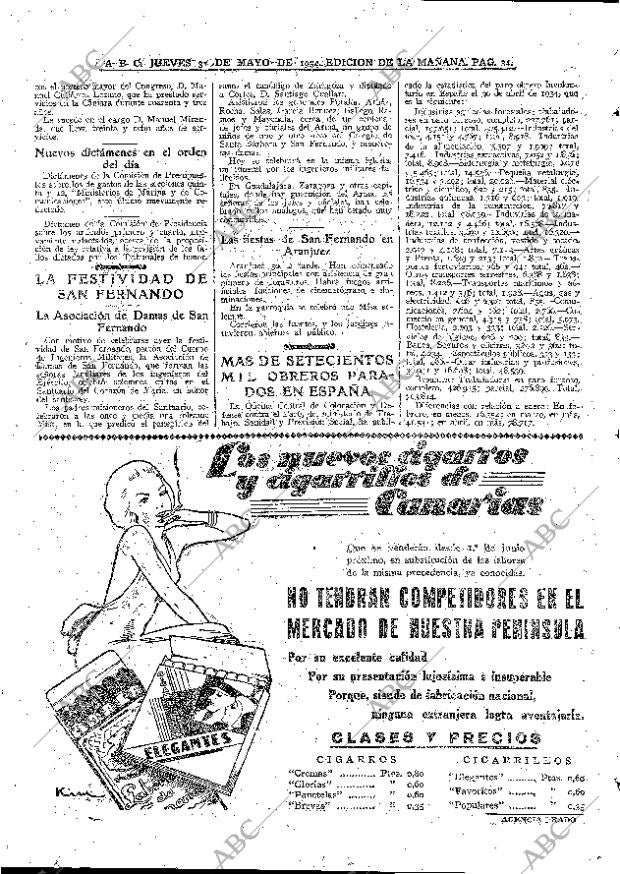 ABC MADRID 31-05-1934 página 12