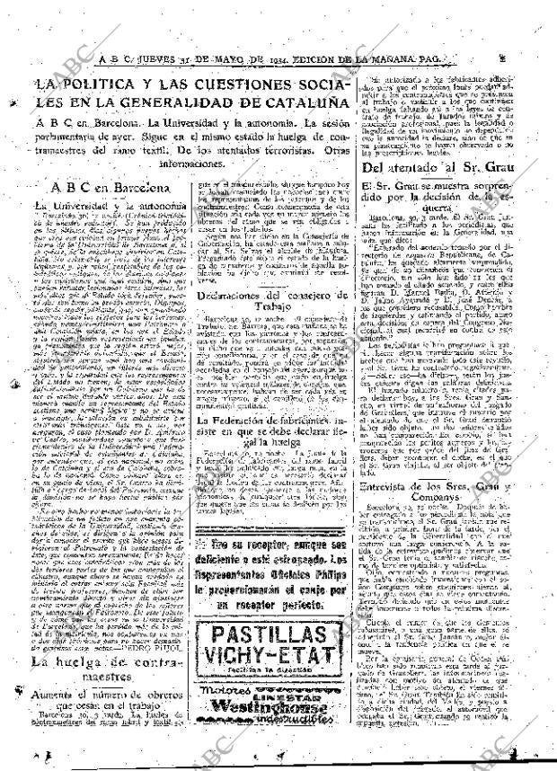 ABC MADRID 31-05-1934 página 23
