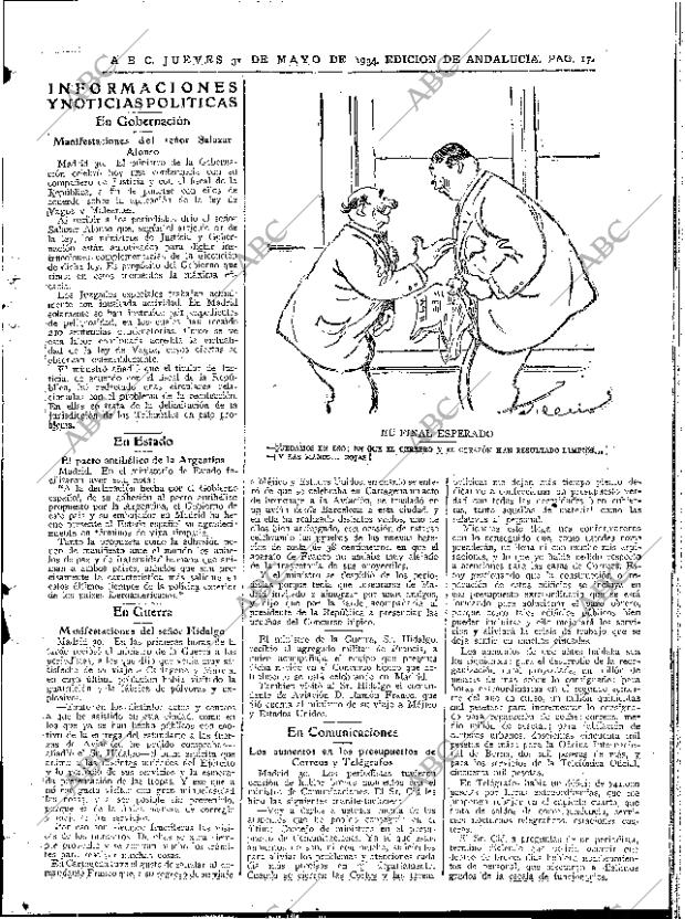 ABC SEVILLA 31-05-1934 página 17