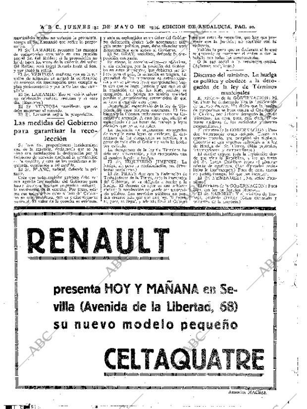ABC SEVILLA 31-05-1934 página 20