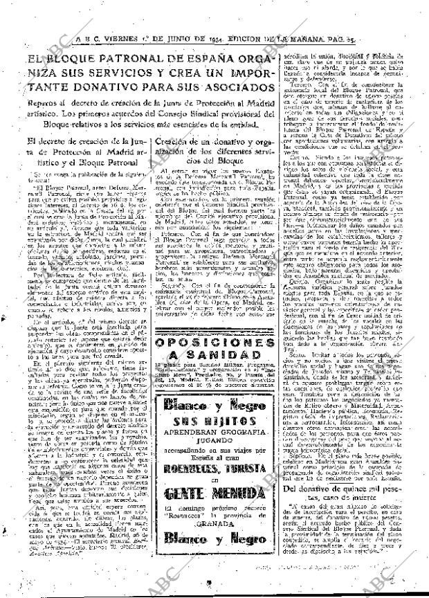 ABC MADRID 01-06-1934 página 25