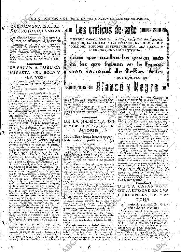 ABC MADRID 03-06-1934 página 31