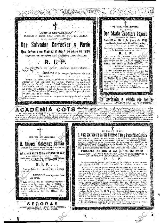 ABC MADRID 03-06-1934 página 58
