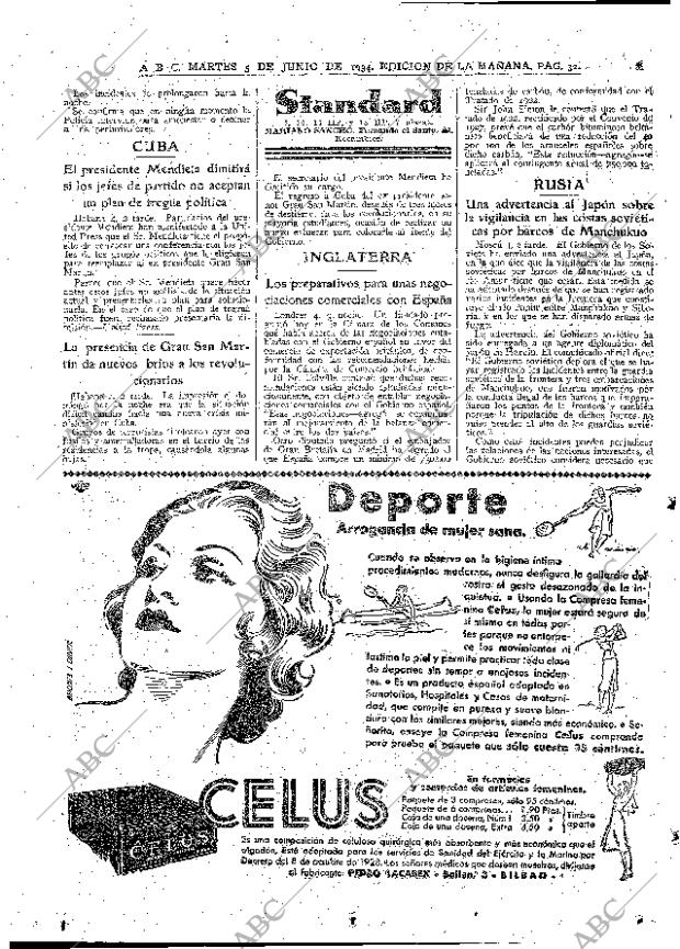ABC MADRID 05-06-1934 página 32