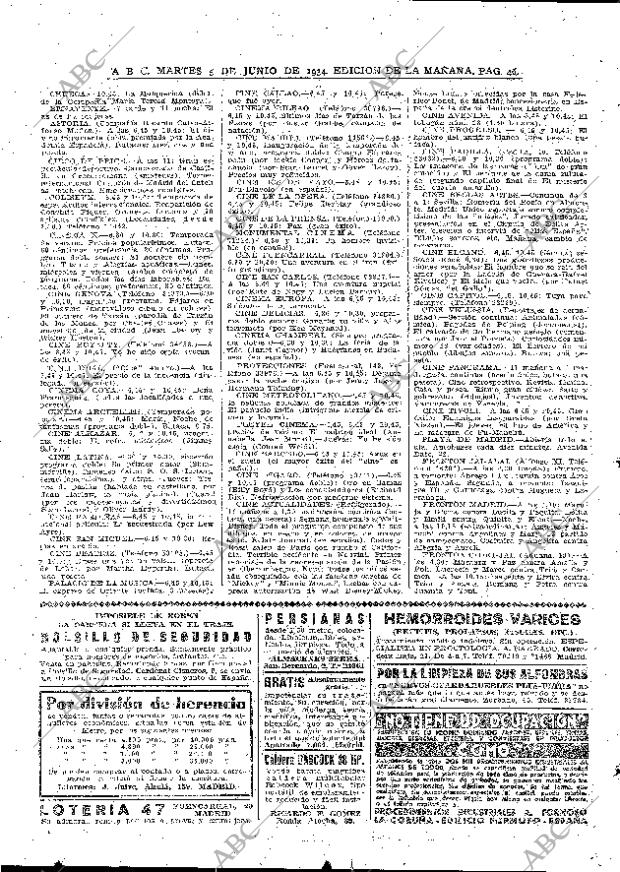 ABC MADRID 05-06-1934 página 46