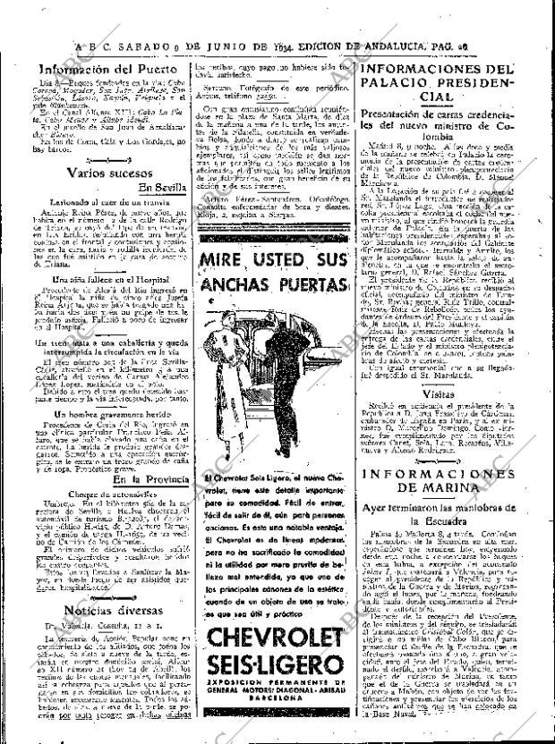 ABC SEVILLA 09-06-1934 página 22