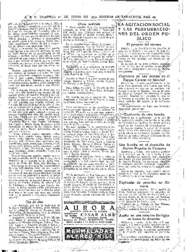 ABC SEVILLA 10-06-1934 página 18