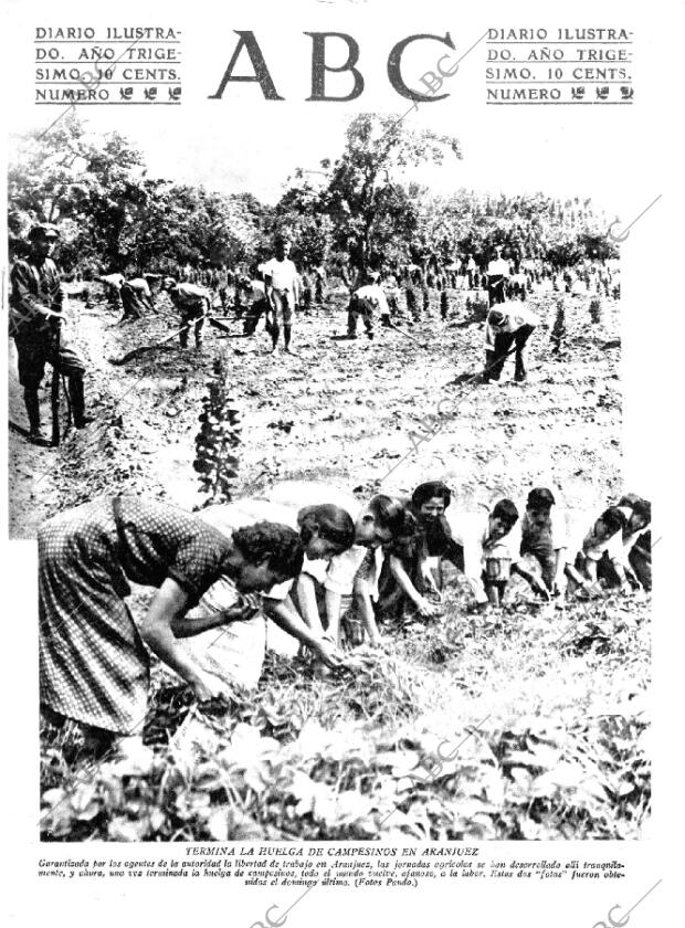 ABC MADRID 12-06-1934 página 1