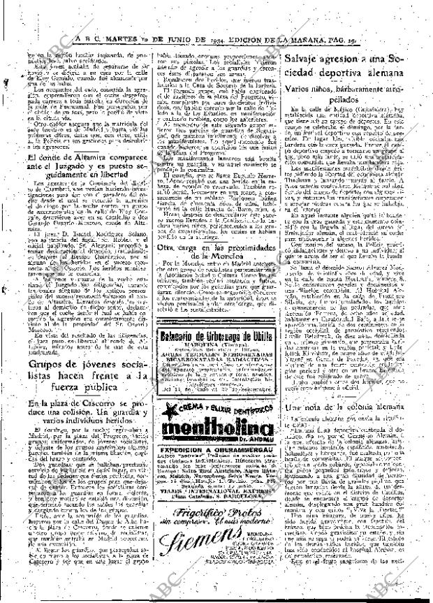 ABC MADRID 12-06-1934 página 19