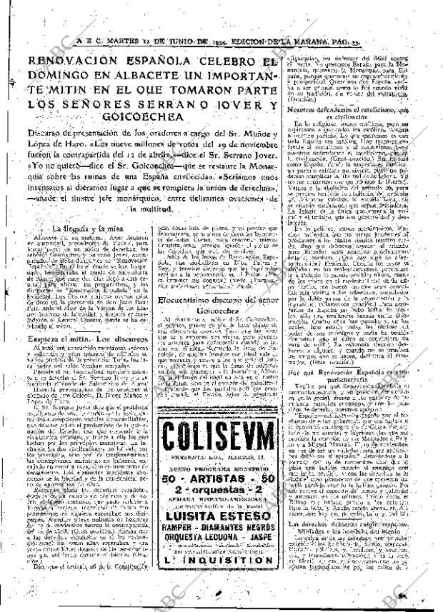 ABC MADRID 12-06-1934 página 33