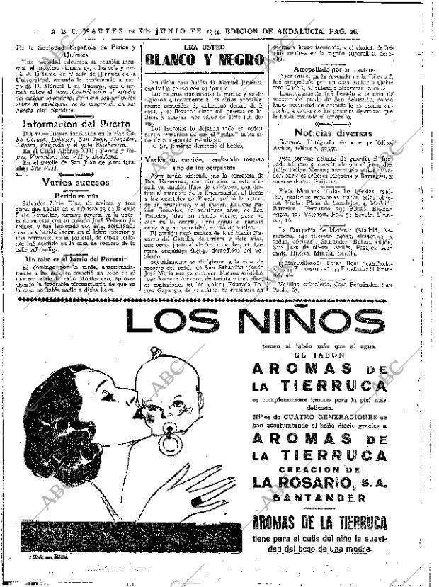 ABC SEVILLA 12-06-1934 página 22