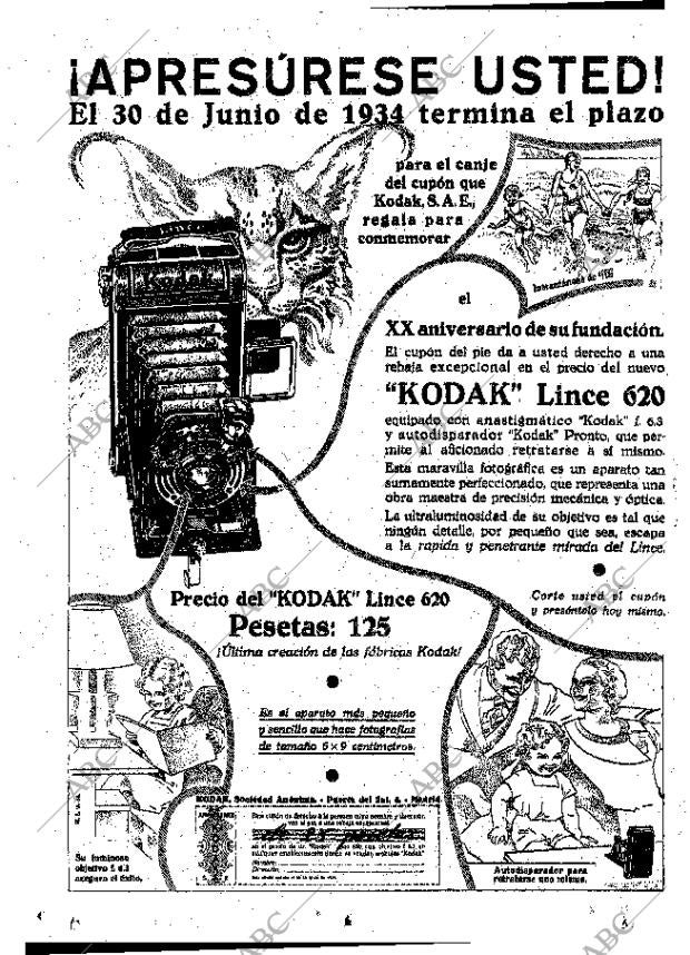 ABC MADRID 13-06-1934 página 2