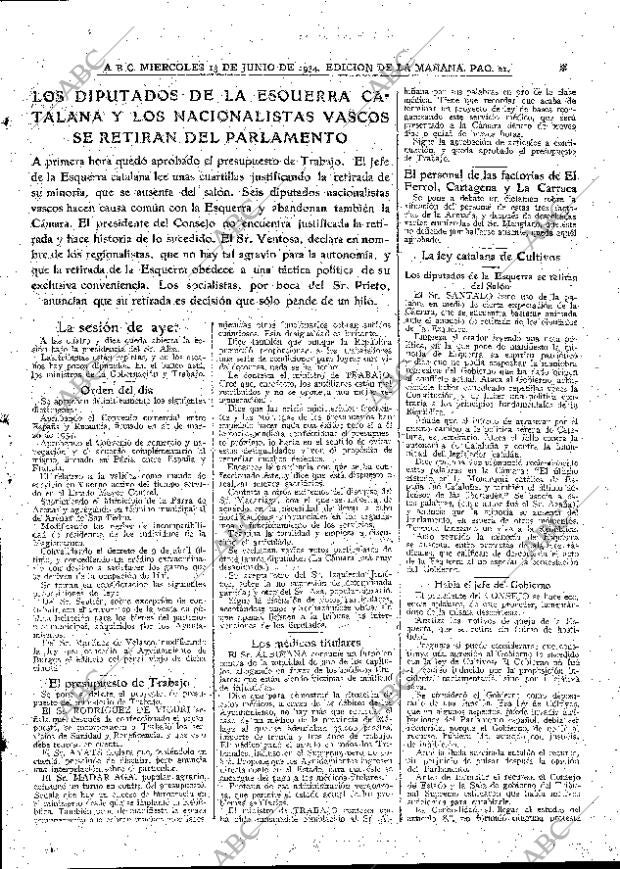 ABC MADRID 13-06-1934 página 21