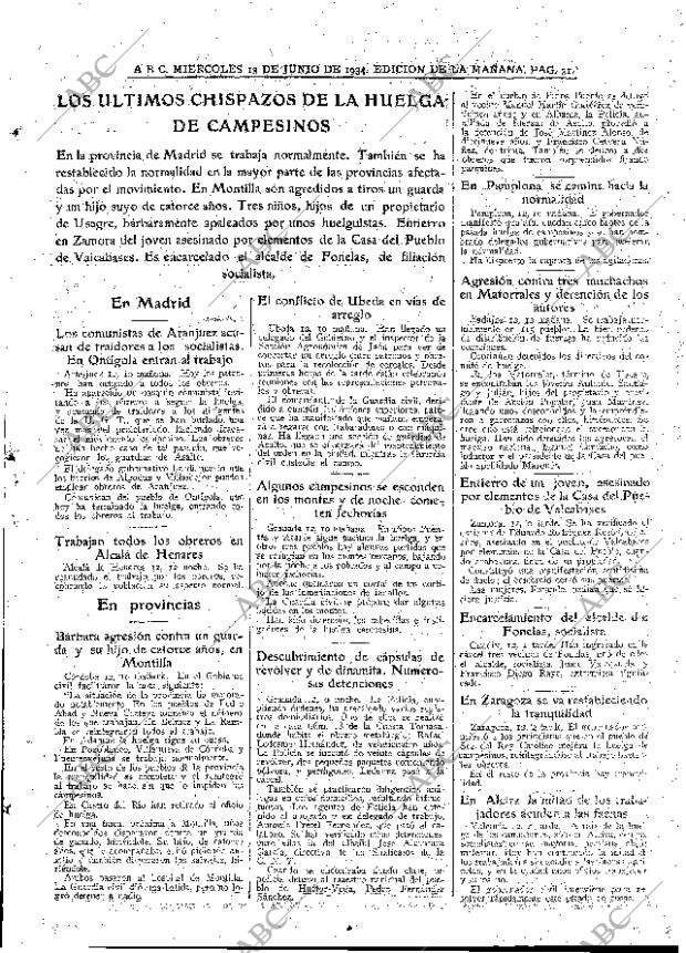 ABC MADRID 13-06-1934 página 31