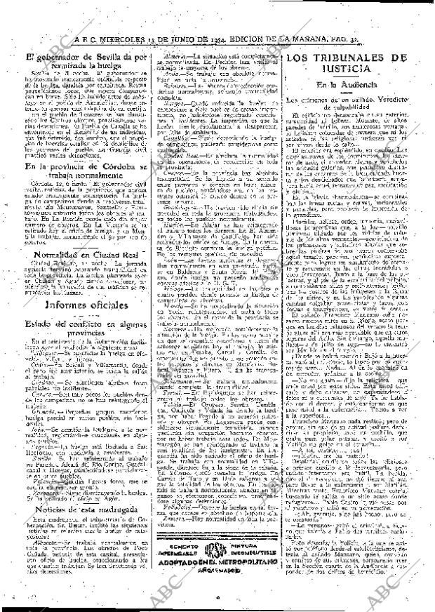 ABC MADRID 13-06-1934 página 32