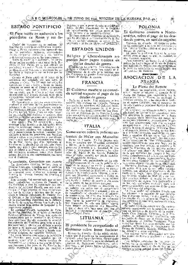 ABC MADRID 13-06-1934 página 40