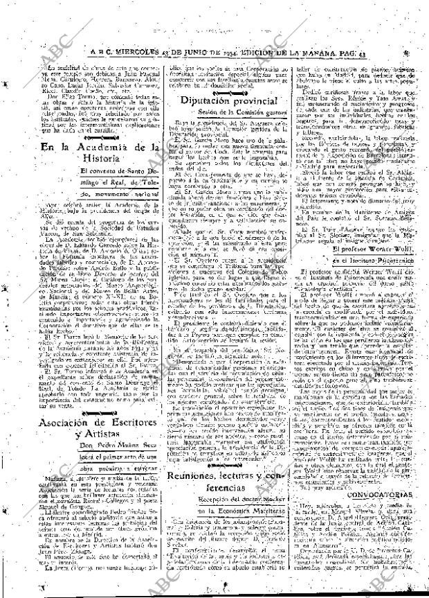 ABC MADRID 13-06-1934 página 43