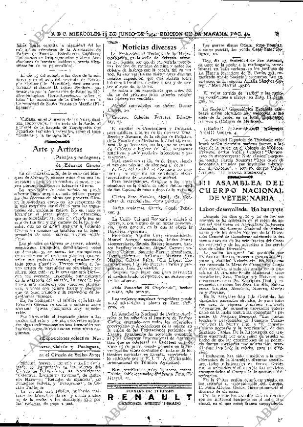 ABC MADRID 13-06-1934 página 44